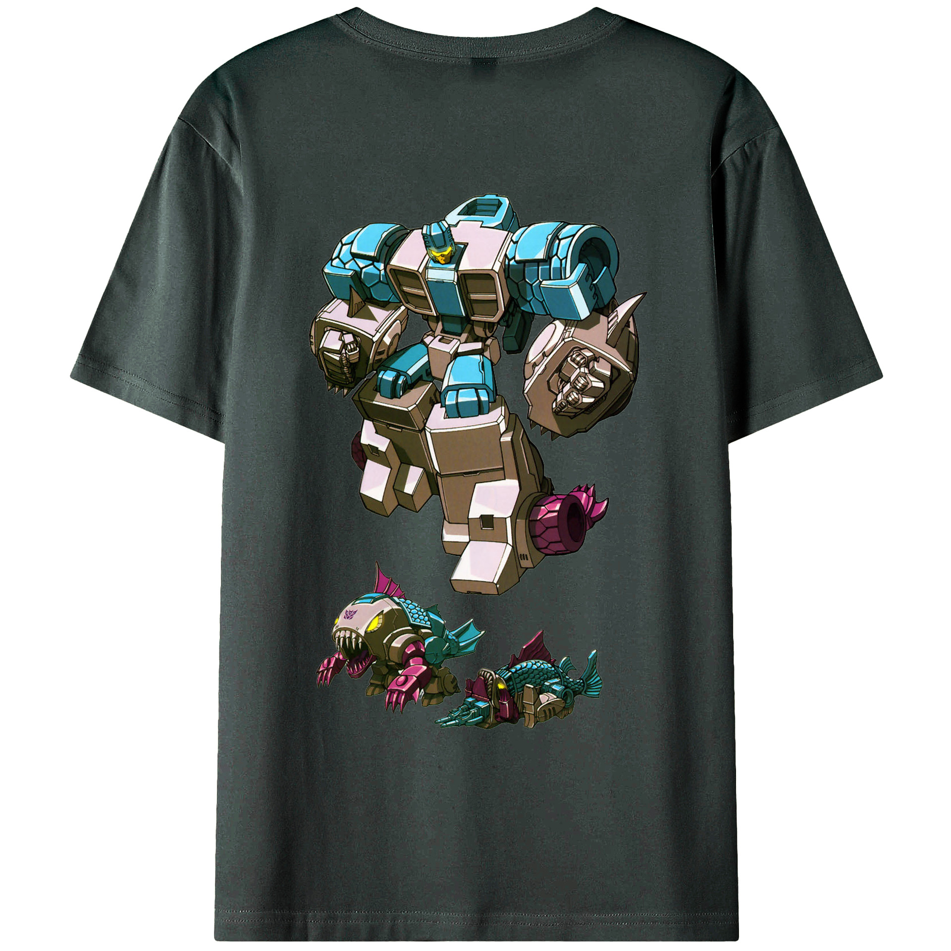 （画像用）  綿100％ メンズ半袖Tシャツ（バックプリント） 通気性